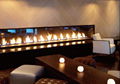 Intelligent remote controlled low heat Bio Ethanol Fireplace 