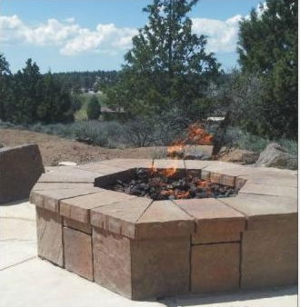Outdoor Bio Ethanol fireplace 3