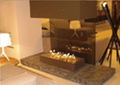 Remote control intelligent ethanol fireplace