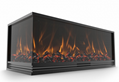 Custom Curved Electric Fireplaces The One 15