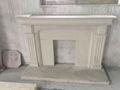 MOCA CREMA & Marble Electric Fireplace