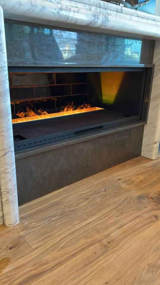Three dimension Set electric fireplace  3