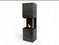 Electric fireplace with four different flame colour 7