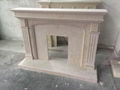 High Grade Marble Fireplace Set (Mantels)  17