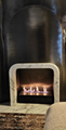 Remote control intelligent ethanol fireplace