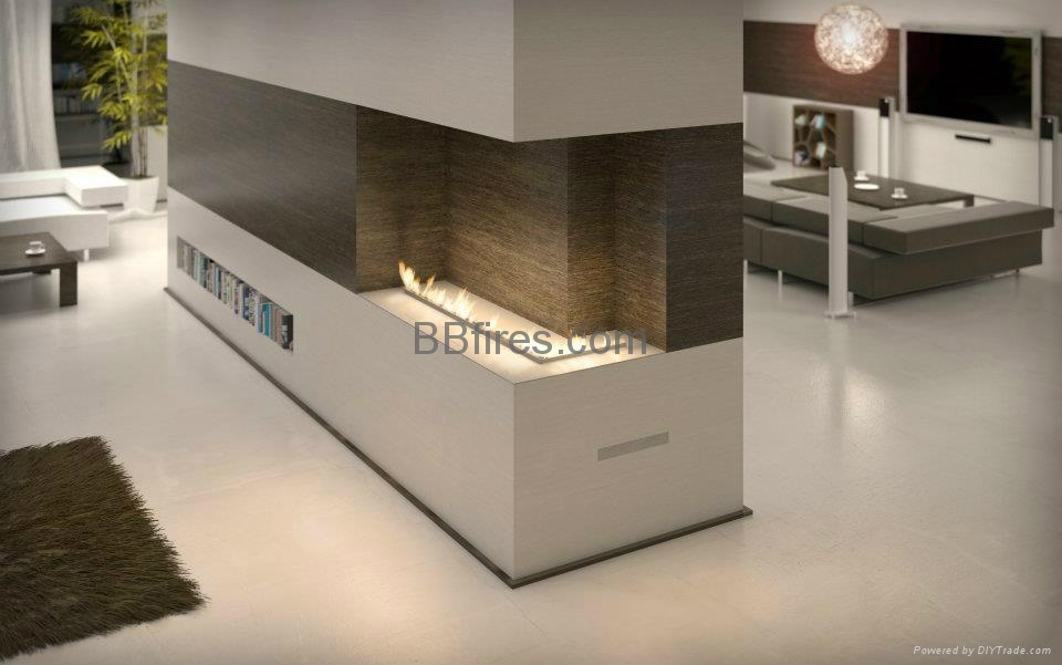 Indoor bioethanol imtelligent low heat fireplaces