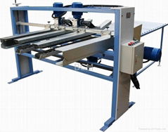 Mattress covering machine