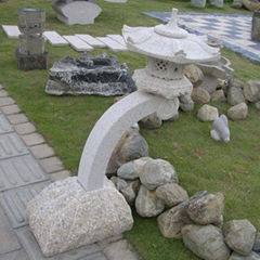 granite garden stone lantern