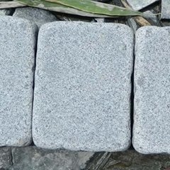 grey granite tumbled cobble stone