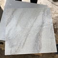 flamed white quartz stone pavers