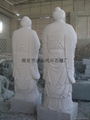 Ancient granite stone statue of Laozi 4