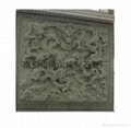 Nine Dragon Wall bluestone stone block stone relief sculpture 2