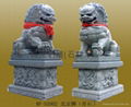 Beijing stone carving lion