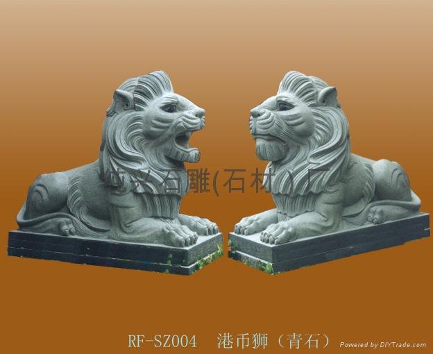 Beijing stone carving lion 2