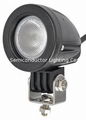 2" 10W round CREE LED work spot driving fog lamps for truck motocycle ATV SUV  2