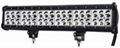 Tri Row CREE LED  work light bar flood spot driving off road 4WD ATV SUV 