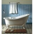 Free-standing European style cast iron enamel bathtub best design 