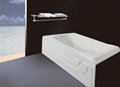  Acrylic bathtub with skirt made in china 