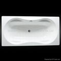 Best selling popular Enameled Steel Bathtub Steel Shower Tray 4