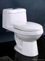 Best design wholesale bathroom appliance ceramic one piece toilet closetool WC  2