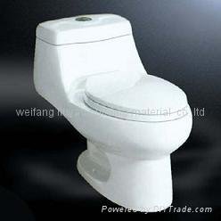 Best design wholesale bathroom appliance ceramic one piece toilet closetool WC  3