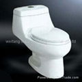 Best design wholesale bathroom appliance ceramic one piece toilet closetool WC 