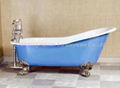 Best quality clawfoot cast iron bathtub hot selling