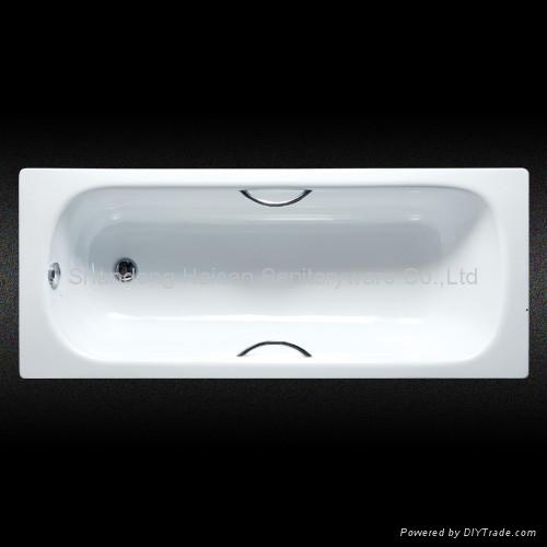 best quality enameled steel bathtub lowest price in china