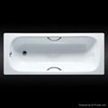 best quality enameled steel bathtub