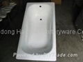 best quality enameled steel bathtub lowest price in china