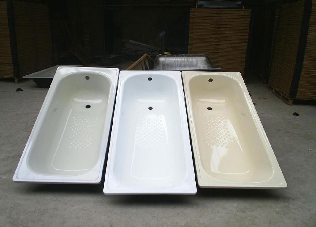 Steel Enamel Bathtub and Shower tray