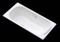 Retangular cast iron enamel bath tub drop-in  3