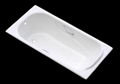 Retangular cast iron enamel bath tub drop-in 