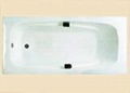 Best quality cast iron enamel bathtub lower price 2