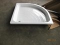 wholesale sector fan steel enamel shower tray best quality