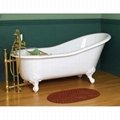 Classical clawfeet porcelain cast iron tubs made in China