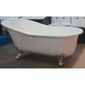 Classical clawfeet porcelain cast iron tubs made in China