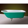 Classical clawfeet porcelain cast iron tubs made in China