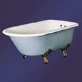 Luxury antique cast iron enamel bathtub