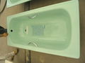 Wholesale distribution Enameled Steel bathtub 1500