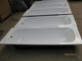 Steel enamel bathtub and shower tray made in China 4