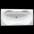 Luxury European style steel enamel bathtub1800