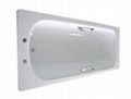 Enameled steel bathtub shower tray wholesale in China 3