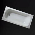 Enameled steel bathtub shower tray wholesale in China 5