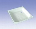 Steel enamel shower tray square steel shower tray lower price China