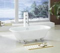 Clawfeet modern acrylic bathtub best quality made in China