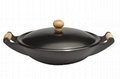  wholesale pre-seasoned cast iron cookware kitchenware woks