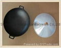  wholesale pre-seasoned cast iron cookware kitchenware woks