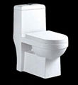 Best design wholesale bathroom appliance ceramic one piece toilet closetool WC 