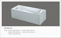 Apron acrylic bathtub  built-in with panel  lower price